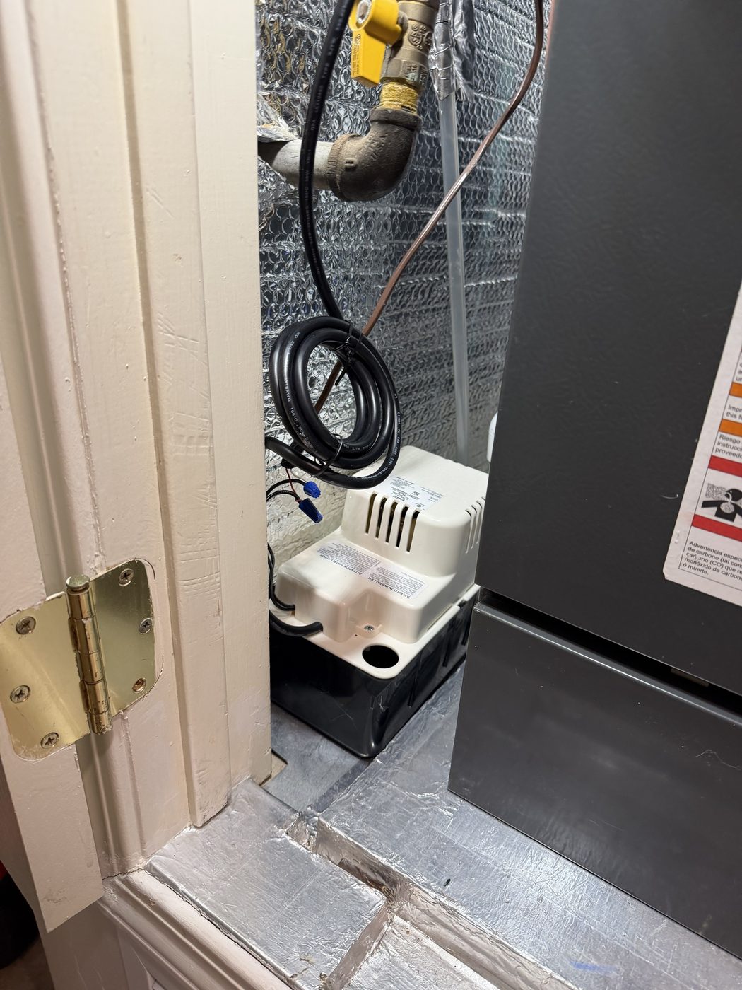 Furnace Condensate Pump Replacement, after