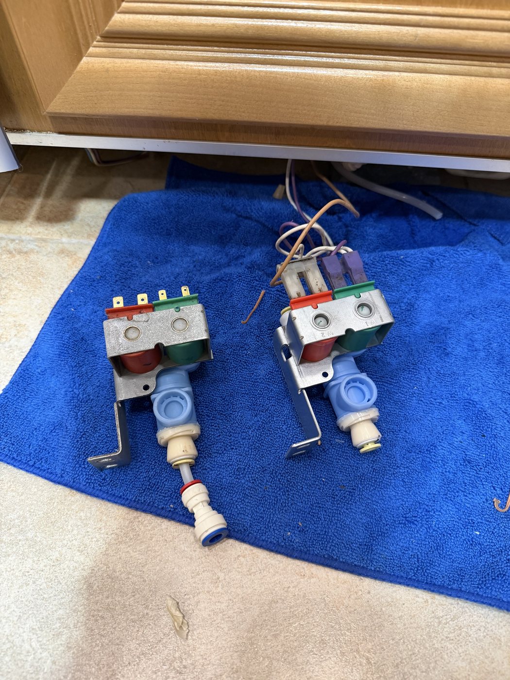 Refrigerator Water Valve Replacement