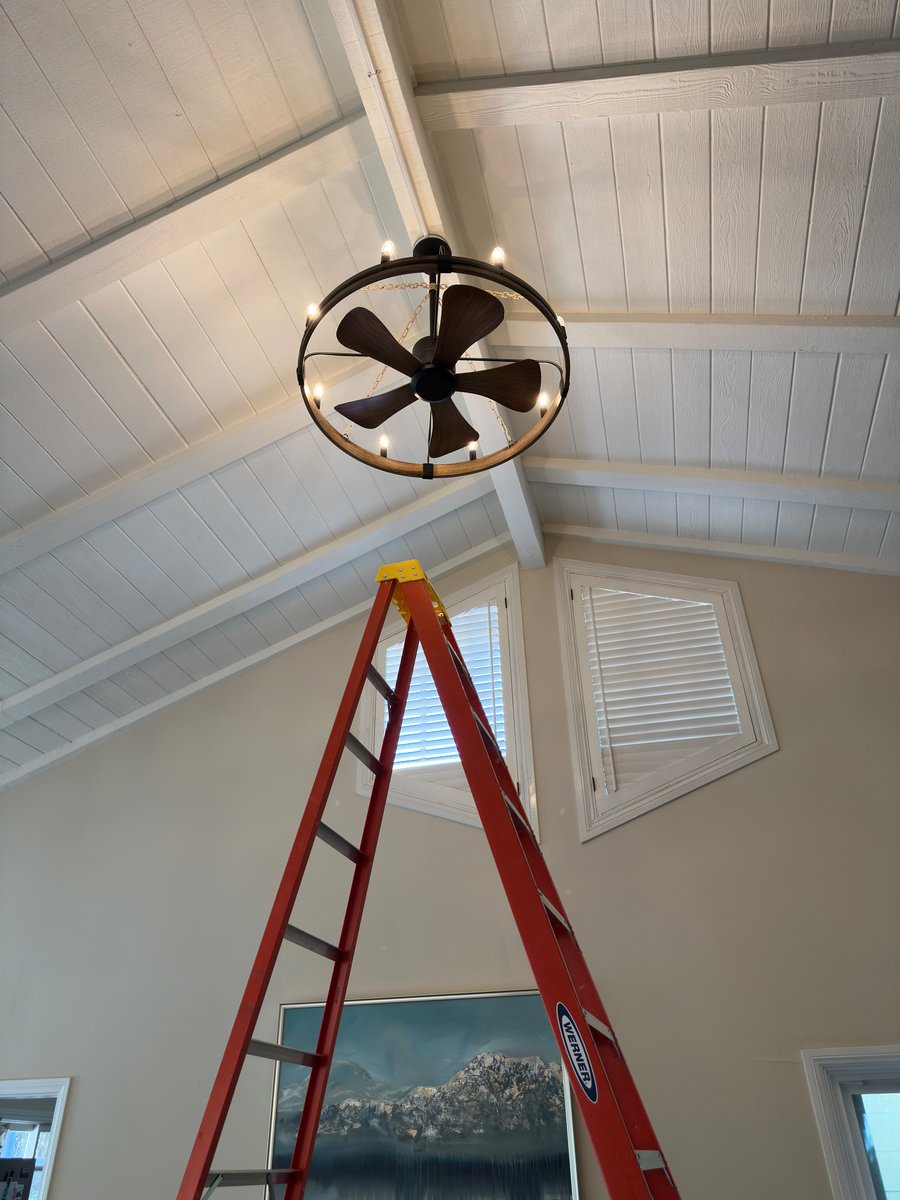 Ceiling fan replacement