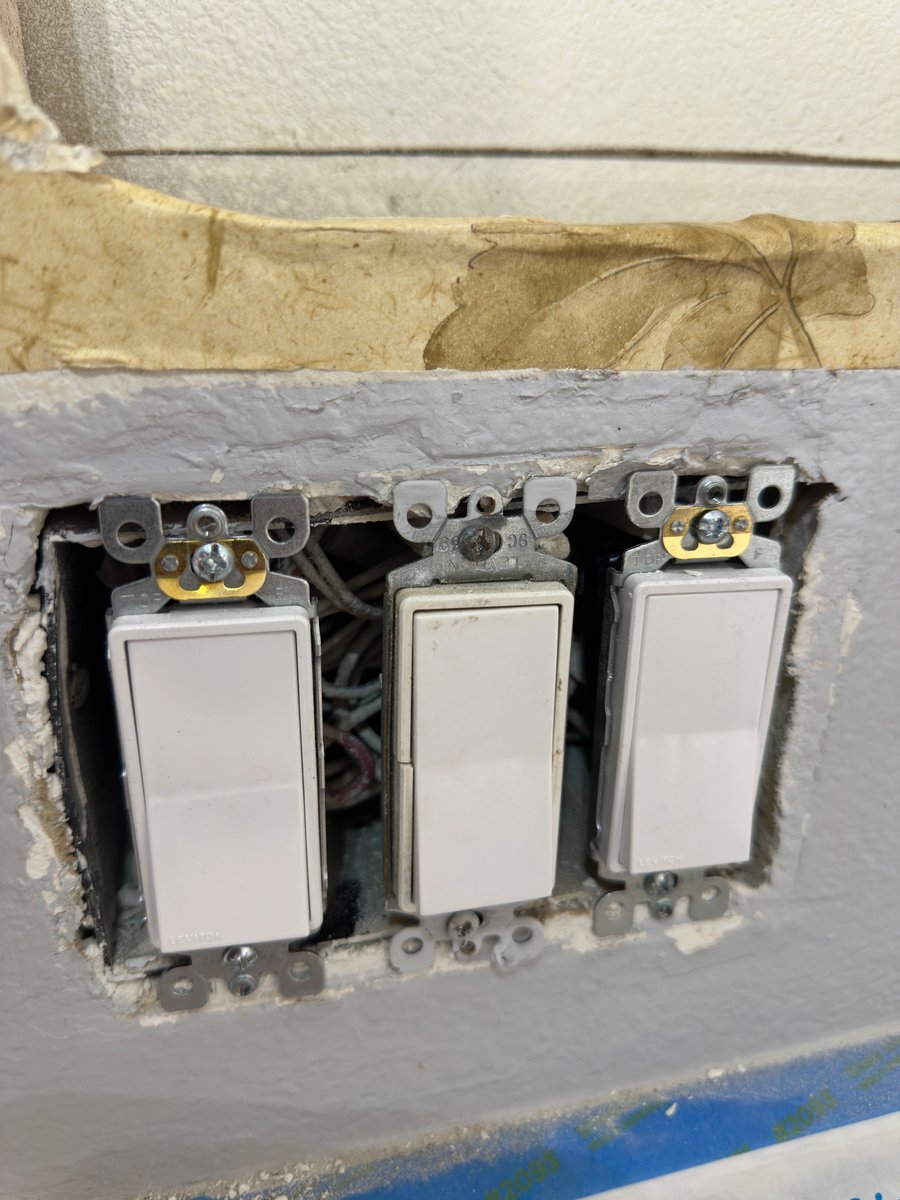 Switches replaced