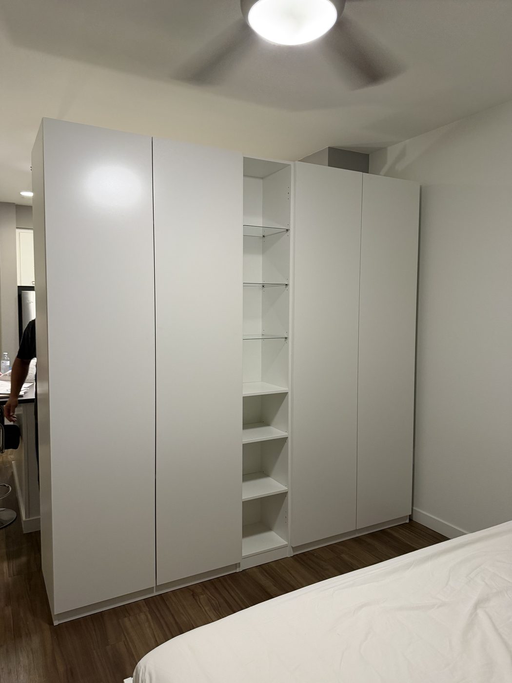 PAX Wardrobe + Bookcase
