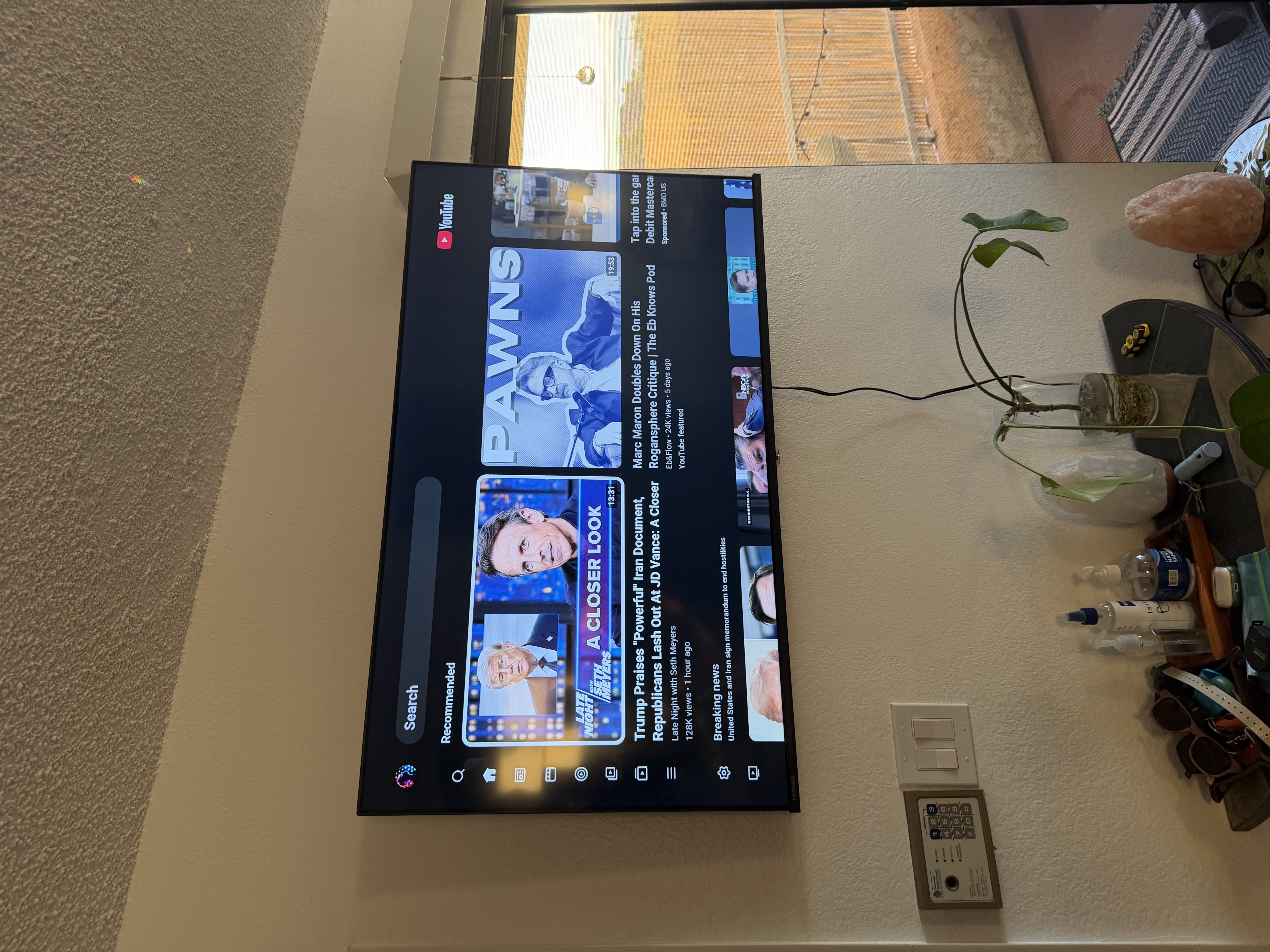 Corner TV Mounting