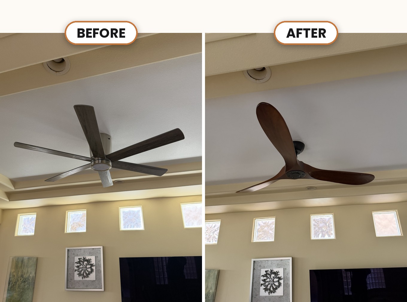 Ceiling Fan Replacement